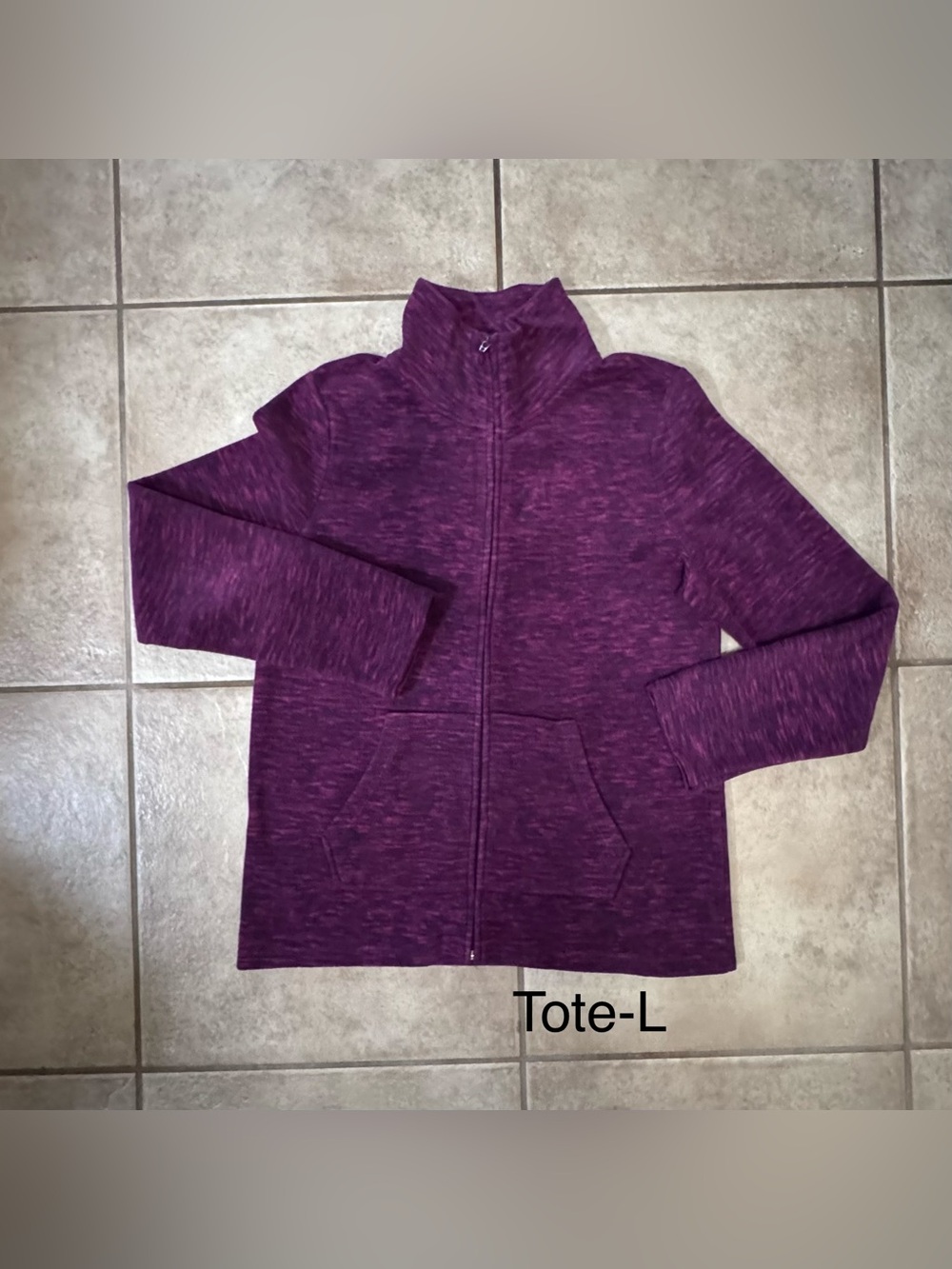 Sonoma Plum Full-Zip Utility Jacket
